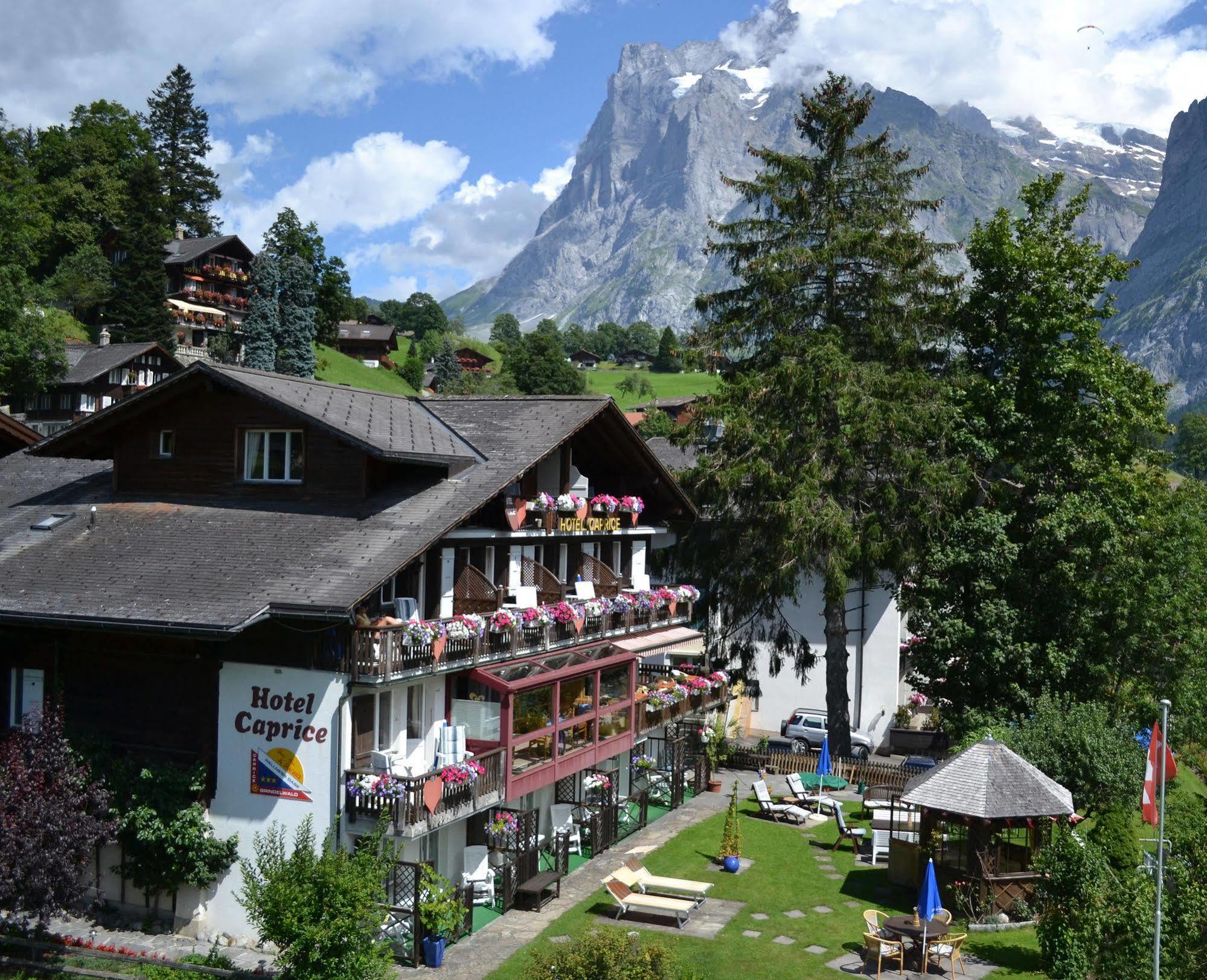 Hotel Caprice - Grindelwald Exteriér fotografie